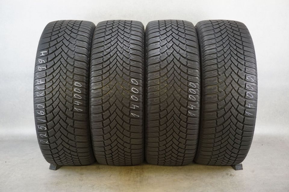 4 Winterreifen 225 / 60 R 17 99 H Bridgestone Blizzak 5,8mm X in Hattenhofen