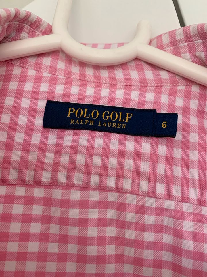 Polo Ralph Lauren Blusenhemd rosa weiß kariert in Bochum
