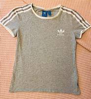 Adidas T-Shirt Grau/Weiß Gr. 38 Hessen - Ober-Ramstadt Vorschau