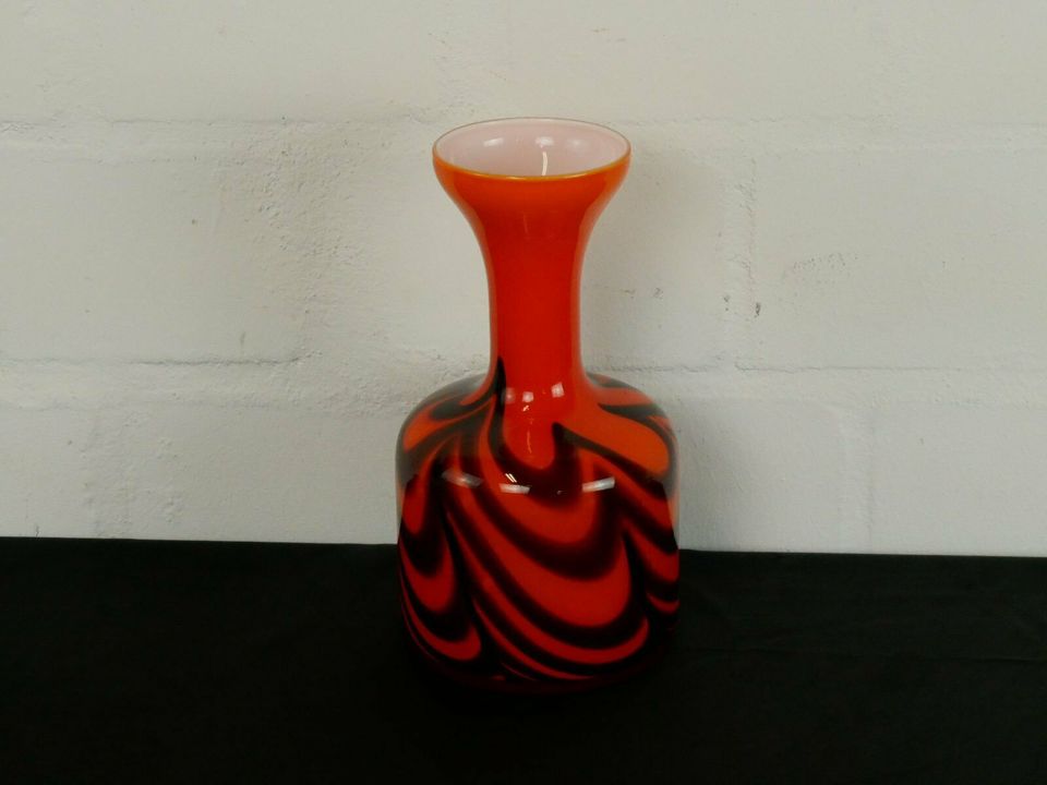 Opaline Florence - Vase - Orange - Opalglas - 70er Vintage in Hiltrup