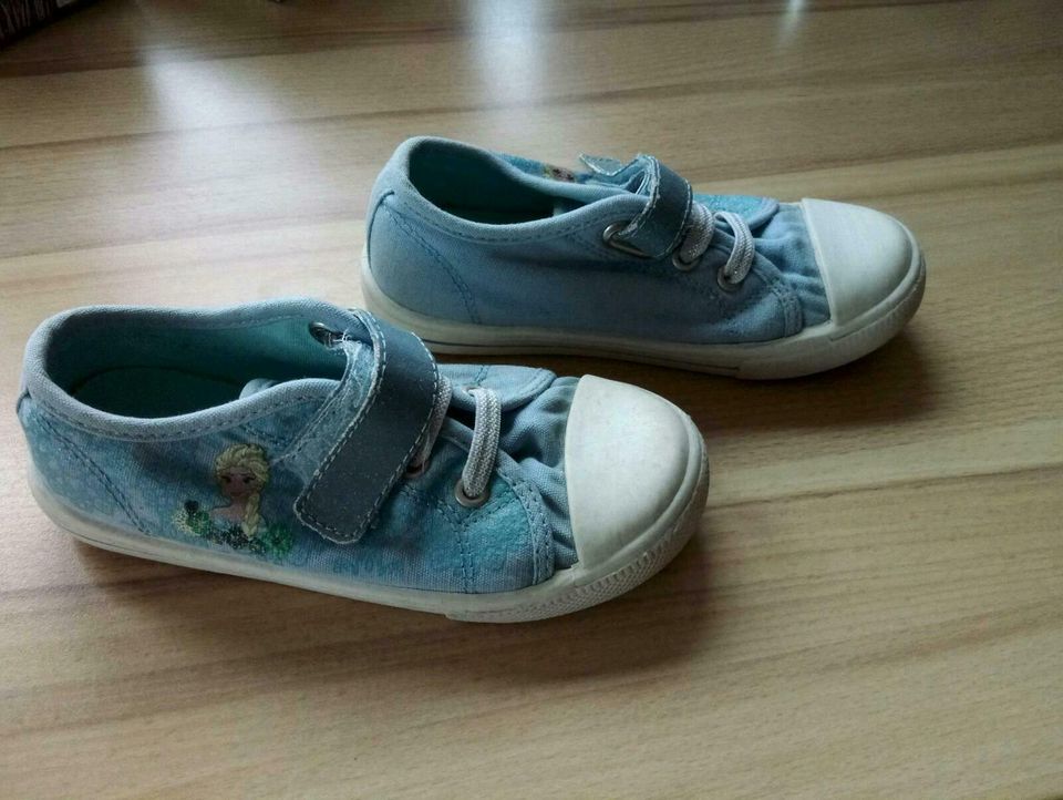 Kinderschuhe, Halbschuhe, Leinenschuhe Gr 27 in Hartmannsdorf