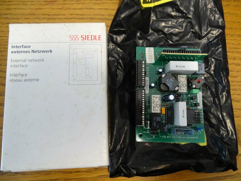 Siedle INTERFACE EXTERNES NETZWERK IEN 611-10, NEU in Niederweis