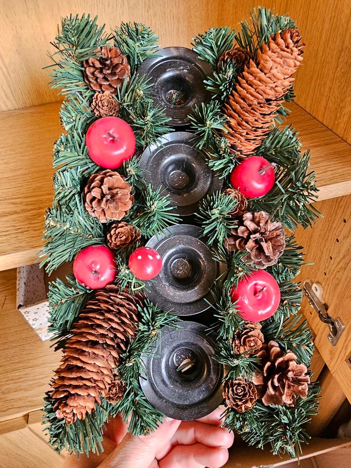 Adventskalender 4 kerzen Kerzentablet in Langerwehe