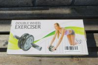 Double Wheel Exercicer Fitness Gym Roller Bauchmuskeltrainer Dresden - Johannstadt Vorschau