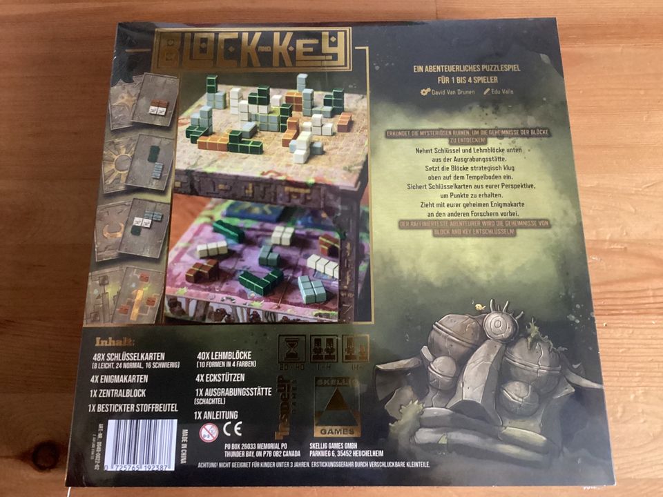 Block and Key - deutsche Ausgabe von Skellig Games - Neu OVP in Berlin
