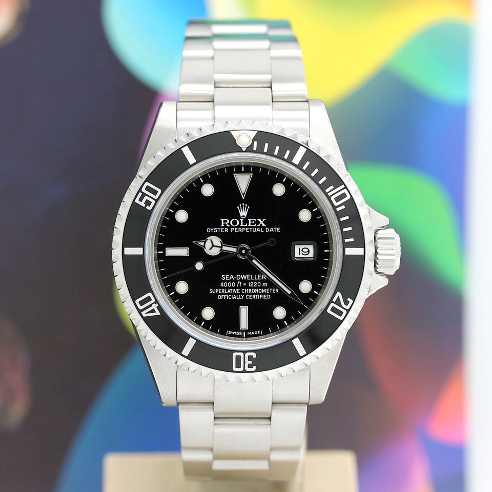 Rolex Sea Dweller Stahl Ref: 16600T mit Rolex Box von 2007 in Hamburg