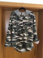 Lässige Camouflage Hemd-Jacke mit Kapuze Gr. 38 von H&M Thüringen - Suhl Vorschau