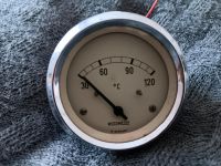 52mm MotoMeter Zusatzinstrument als Temperaturanzeige Hessen - Stadtallendorf Vorschau