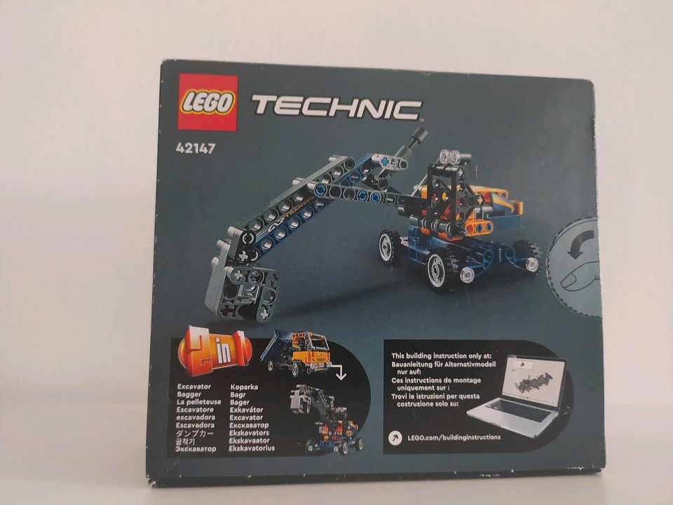 Lego Technic 42147 Truck, Kipper, Bagger in Hof (Saale)