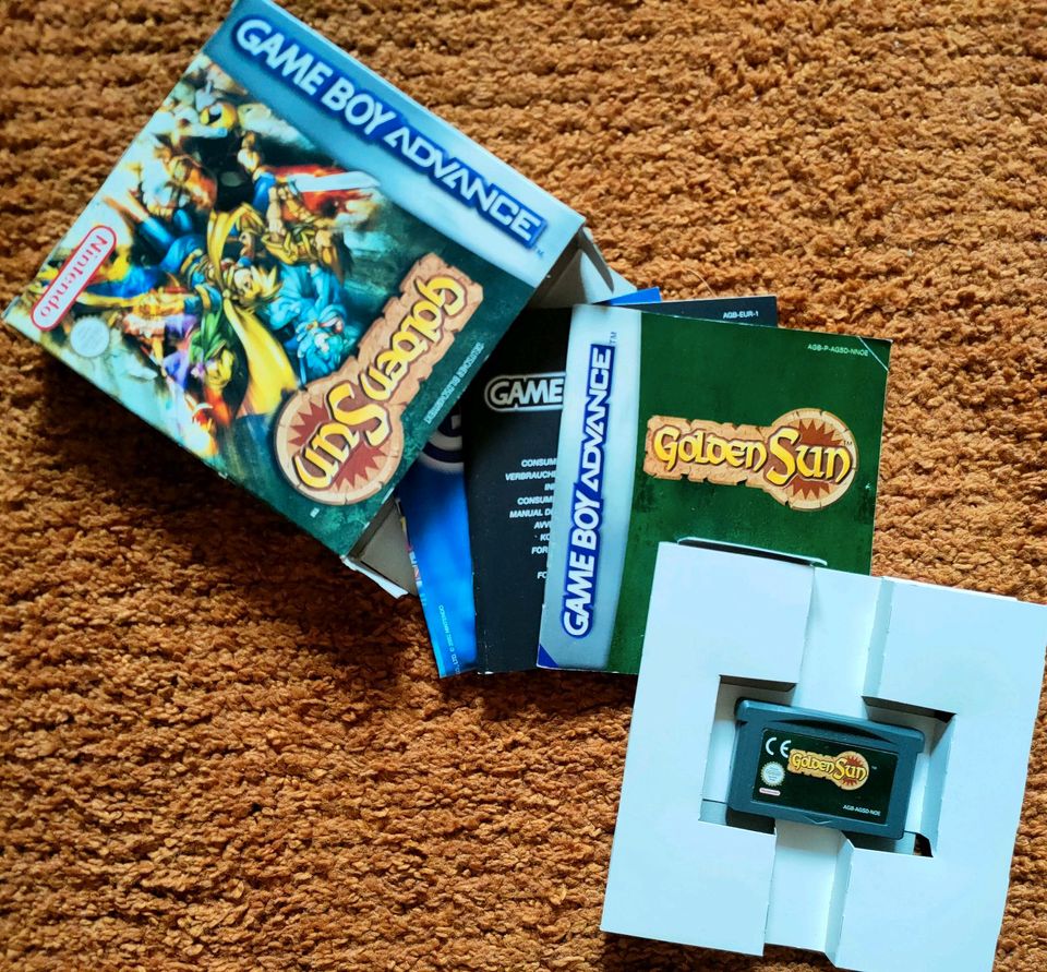 Golden Sun für den Game Boy Advance mit OVP in Hamburg