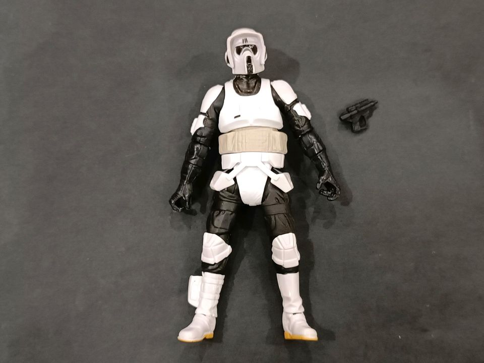 Biker Scout Hasbro Star Wars Imperial Trooper Figur in Hofheim Unterfr.