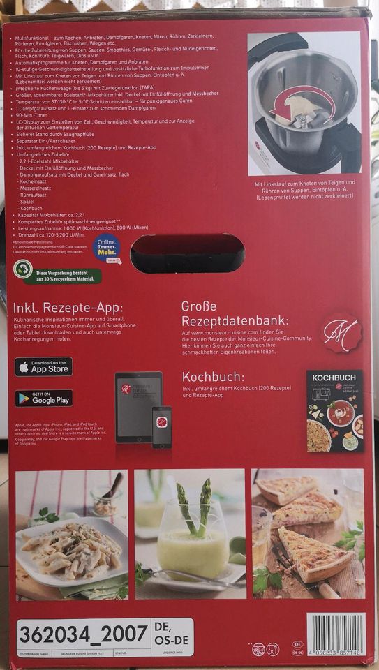 Küchenmaschine mit Kochfunktion in Greifenstein