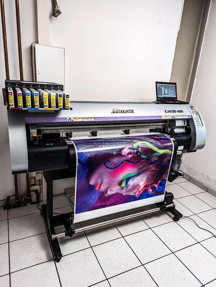 Mimaki CJV30-100 Eco-Solvent Print & Cut Großformat-Drucker 100cm in Niederkassel