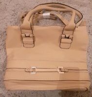 Handtasche *neu* beige gold Shopper Bag Hessen - Langenselbold Vorschau