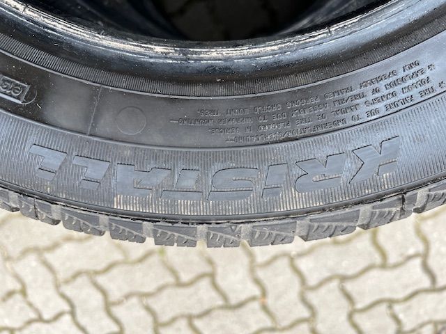 Verk 4 Winterreifen 195/60R15 88T 6,5-7mm Fulda Kristall Montero3 in Wechselburg