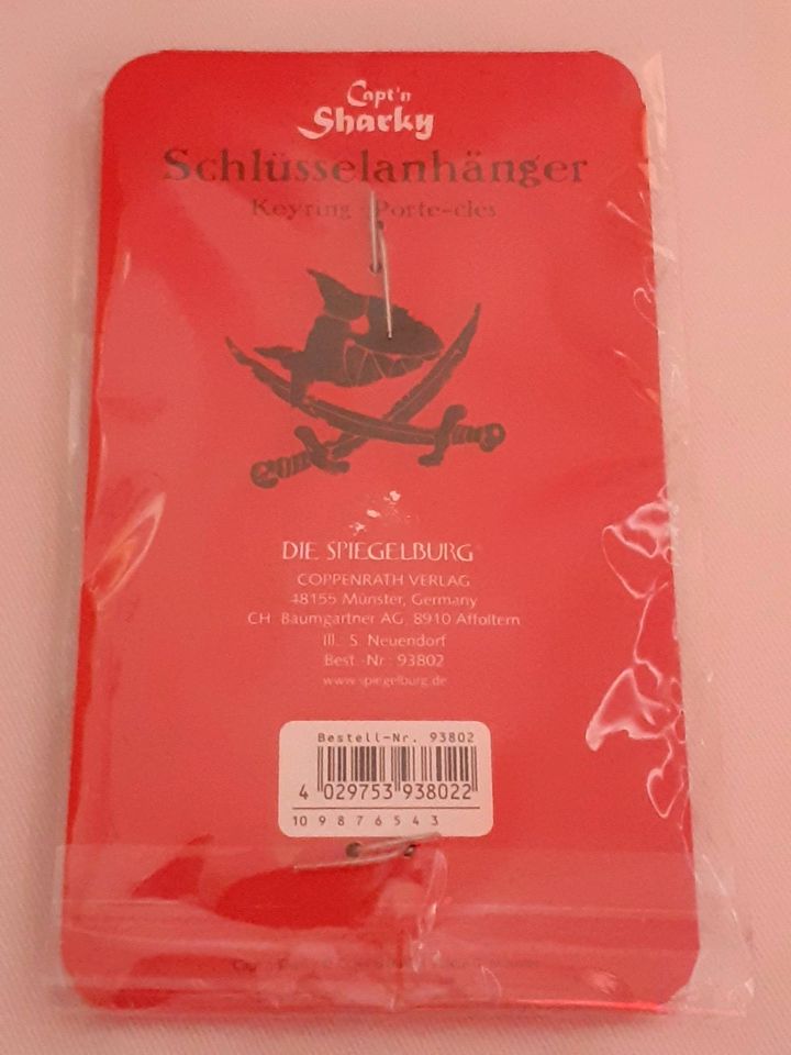 Capt'n Sharky Schlüsselanhänger, Spiegelburg,  NEU!!! in Bergheim