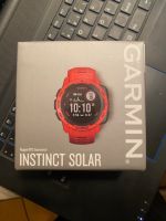 Garmin Instinct Solar - wasserdichte GPS-Smartwatch - Rot/NEU/OVP Bayern - Erlangen Vorschau