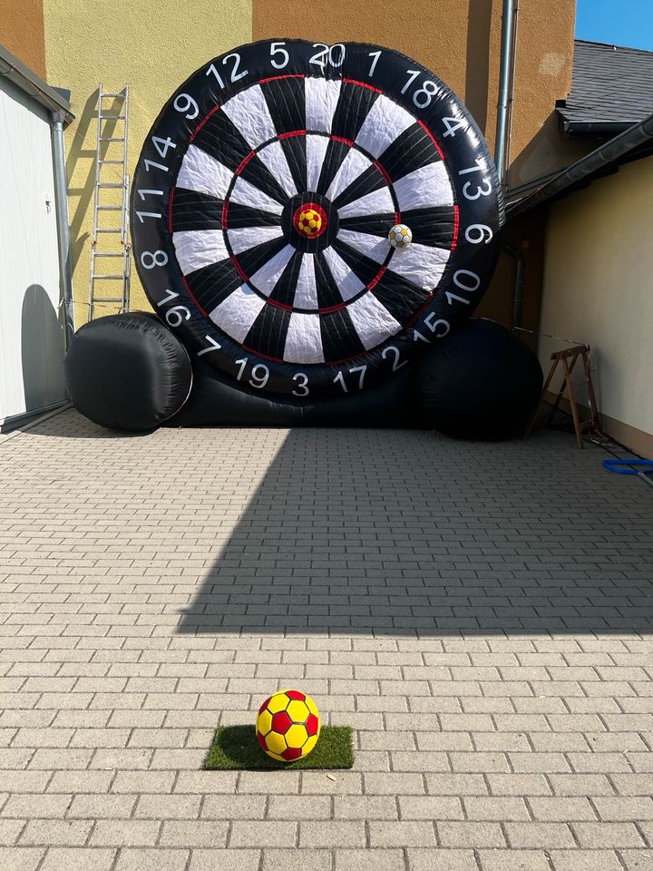 XXL Fußball Dart JGA Geburtstag Verein Fest Training Teambuilding in Fischbach