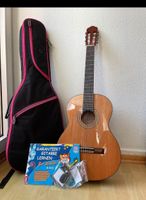 Spanische Gitarre mit Tasche und Buch Baden-Württemberg - Karlsruhe Vorschau