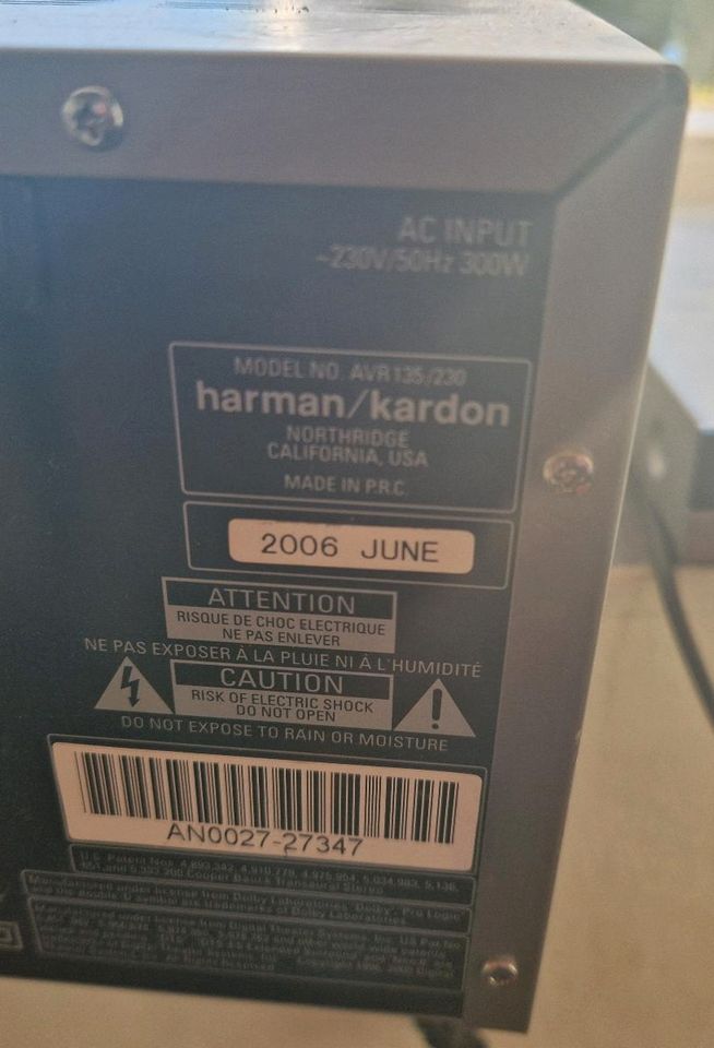 Harman/kardon AVR135 in Flensburg