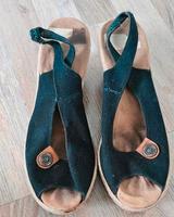 WGT Gotik Schuhe Sandalen Damen Sommer getr Rieker Keilabsatz Leipzig - Lößnig Vorschau
