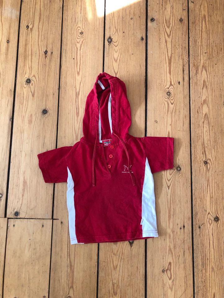 Mini Mexx T-Shirt Rot Weiß wie NEU Größe 80 Kapuzenshirt in Hamburg