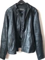 Mango Lederjacke L schwarz Hessen - Bad Vilbel Vorschau