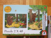 2 x Grüffelo Puzzle je 48 Teile, eins noch eingeschweißt sehr gut Hessen - Bad König Vorschau