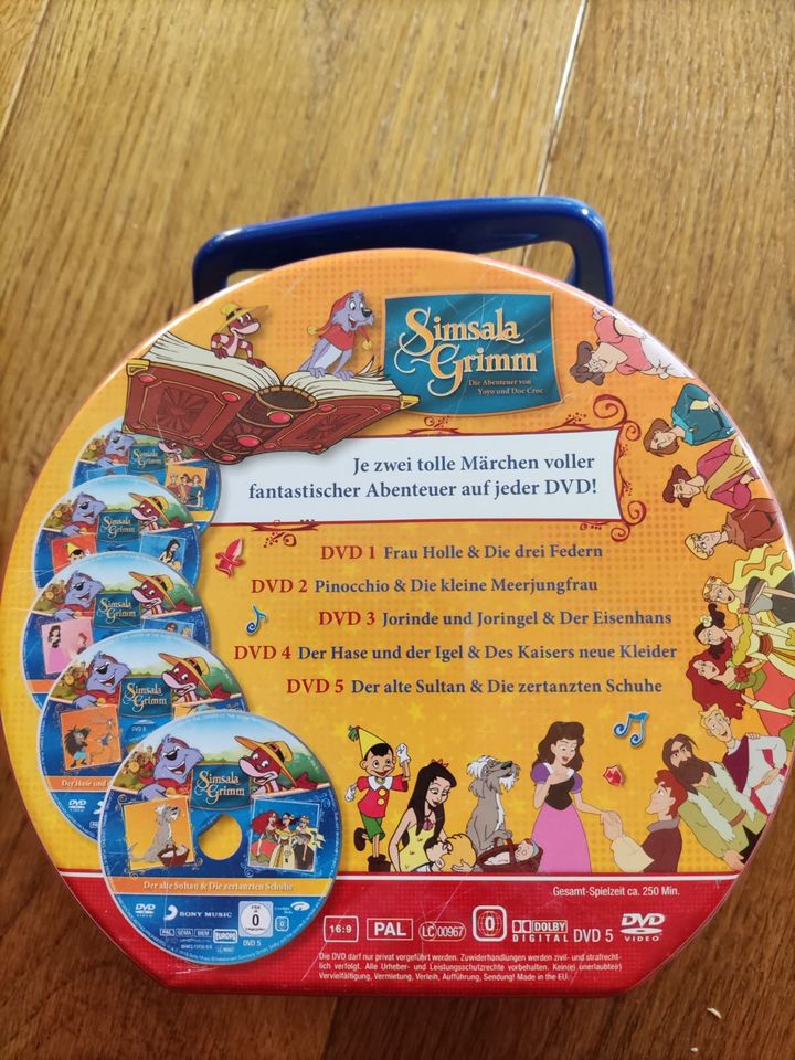 Simsala Grimm  5 Märchen DVDs in Zierenberg