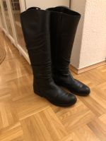 Lederstiefel schwarz Gabor Größe 5,5 Sachsen-Anhalt - Halle Vorschau