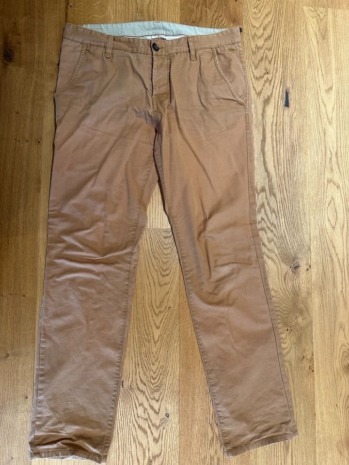 Männer - Chino Hose - Tom Tailor - braun - Gr. 34 / 34 L in Köwerich