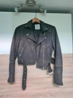 Wildleder Jacke Lederjacke Grau M Pull&Bear Nordrhein-Westfalen - Dinslaken Vorschau