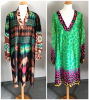 29€/39€ L/XL ITALY Leo Print Satin Tunika Kleid Sommerkleid Bayern - Erding Vorschau