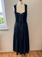 Dirndl 36 38 schwarz Maxi lang Samt Mieder Kette Tracht Bayern - Simbach Vorschau