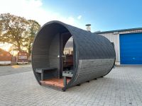 Fasssauna 3x2.37m BimSchV2 Gartensauna Fass Sauna Aussen Harvia Niedersachsen - Stuhr Vorschau