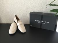 Marc o’Polo echt Leder Loafer Mokassin Slipper Gr.37 Off White Ne Essen - Essen-Borbeck Vorschau