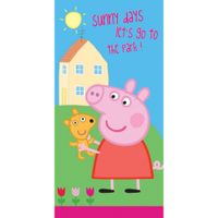 Peppa Wutz Strandtuch 70x140cm 100% Baumwolle Saunatuch Badetuch Bayern - Wemding Vorschau