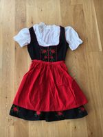 „Top“ Dirndl Fasching Rosen schwarz Kostüm 38 Bayern - Parsberg Vorschau