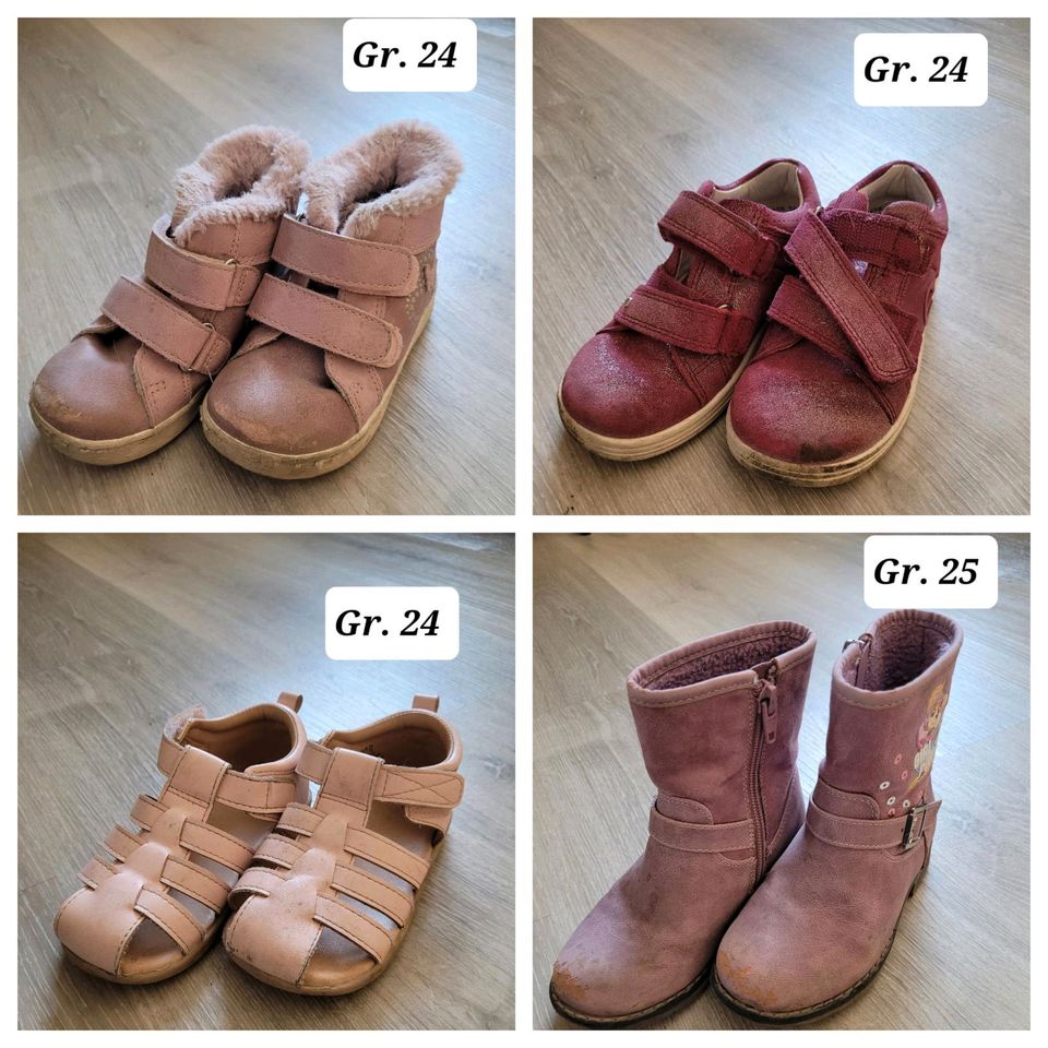 Schuhe Gr. 22 - 25 in Gernsheim 