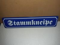 Stammkneipe + Jammerfreie Zone  Blechschilder 46 x 10 cm Brandenburg - Elsterwerda Vorschau