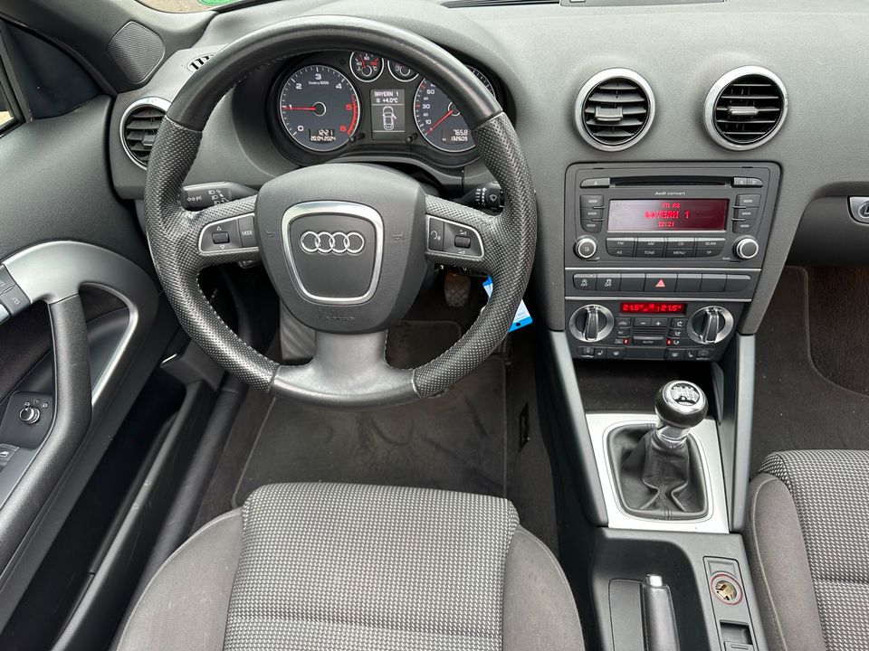 Audi A3 Cabrio Voll Scheckheft, mit Sitzheizung. Tüv neu! in Grebenhain