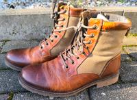 Schnürstiefel Leder Gr. 40 Saarland - Quierschied Vorschau
