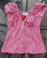 Hammerschmid Trachtenbluse, Gr. 34, rot / weiß WIE NEU Bayern - Raubling Vorschau