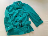 H&M Divided Trenchcoat Jacke Stoff Türkis Gr. M 38 München - Schwabing-West Vorschau