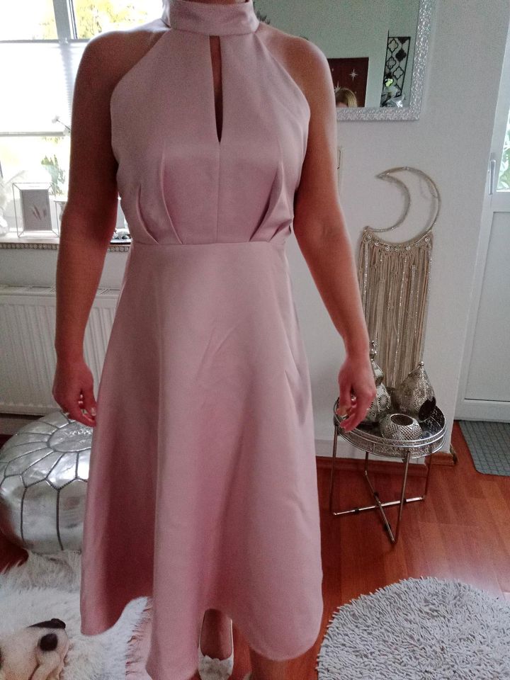 Damen Kleid Festlich Gr. 38 in Rose in Walsrode