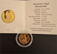 20€ Goldmünze die Heimische Vogel Wanderfalke Bochum - Bochum-Wattenscheid Vorschau