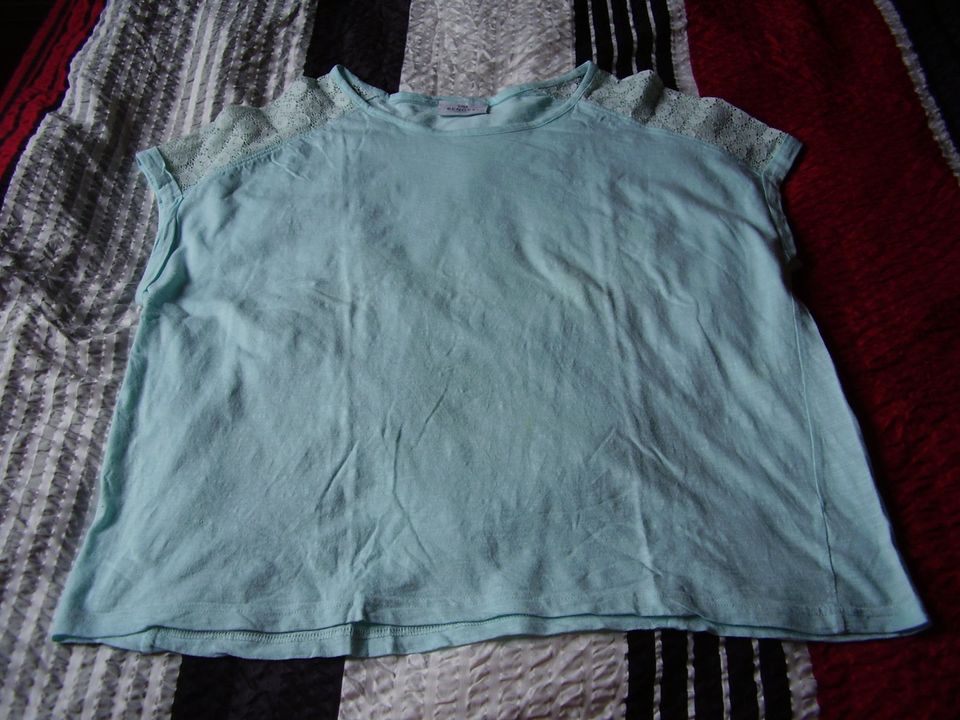 Shirt mit Spitzeneinsatz * Gr. 44 46 XXL * Gina Benotti * TOP ! in Nordendorf