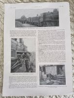 Seite der Zeitung L`ILLUSTRATION Frankreich 15.Mai 1920 Dampflok Dresden - Leubnitz-Neuostra Vorschau