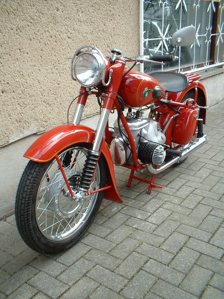 MZ BK 350 Baujahr 1958 - Komplettrestauration in Aschersleben