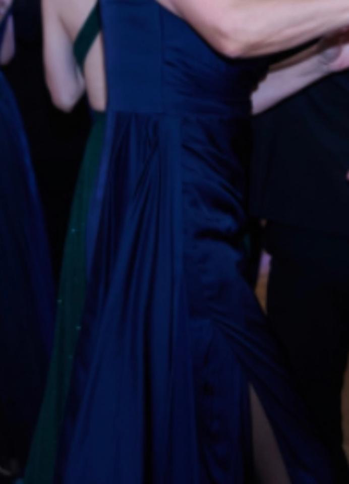 Abendkleid von prestije, dunkelblau, Satin, Gr.42/44 in Augsburg
